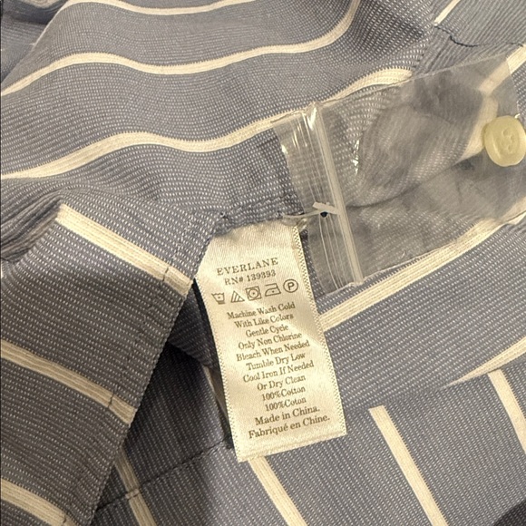 NWOT Everlane The Cotton Weave Dress (6) - Picture 6 of 6